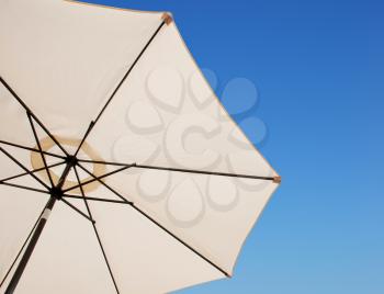 Royalty Free Photo of an Outdoor Umbrella