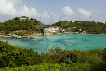 Royalty Free Photo of Antigua Long Bay