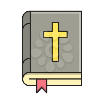 Royalty-Free Clipart Image of a Bible