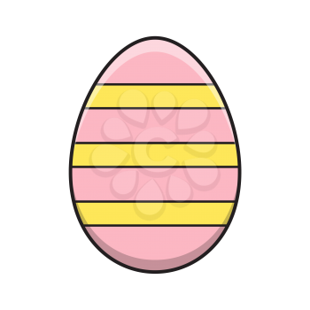 Royalty-Free Clipart Iage of an Easter Egg