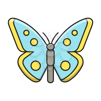Royalty-Free Clipart Image of a Butterfly