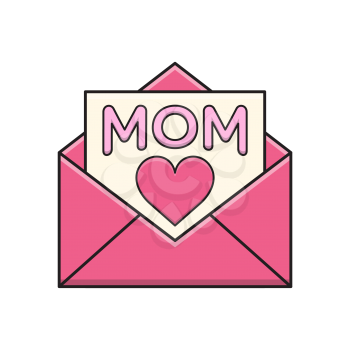 Royalty-Free Clipart Image Mom Greeting