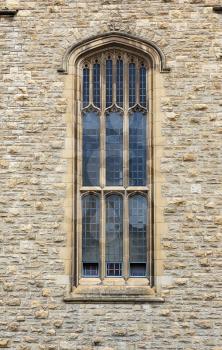 Medieval Gothic styled window of Bonython Hall in Adelaide,Australia