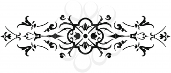 Royalty Free Clipart Image of an Ornate Border