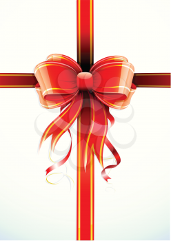 Royalty Free Clipart Image of Gift Wrapping 