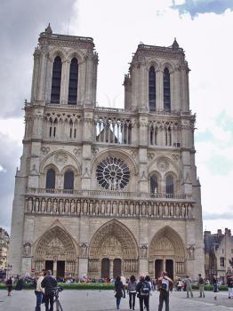 Royalty Free Photo of the Notre Dame Cathedral, France