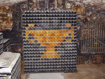 Royalty Free Photo of a Wine Cellar