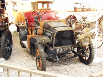 Retro cars museum