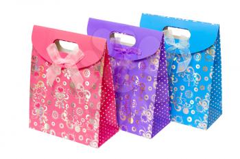Royalty Free Photo of Three Gift Bags