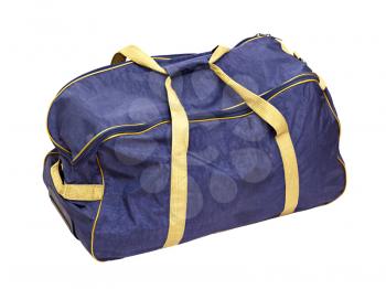 Royalty Free Photo of a Blue Travel Bag