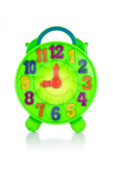 Royalty Free Photo of a Toy Clock