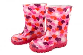 Royalty Free Photo of Colorful Rain Boots