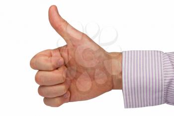 Royalty Free Photo of a Thumbs Up