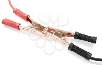 Royalty Free Photo of Two Jumper Cables