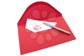 Royalty Free Photo of a Love Letter