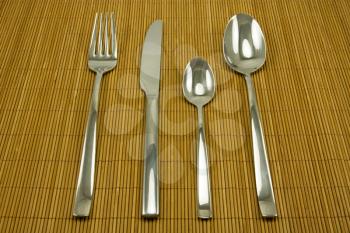 Royalty Free Photo of Stainless Steel Utensils