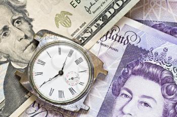 Royalty Free Photo of a Time is Money Concept