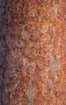 Pattern of rusty metal material