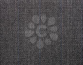 Lined cotton  gray fabric surface