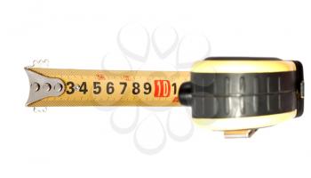 Measuring meter isolated on the white
