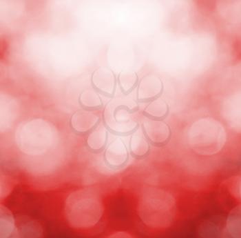 Red holiday bokeh background