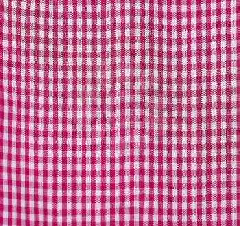 Checkered dining red table cloth