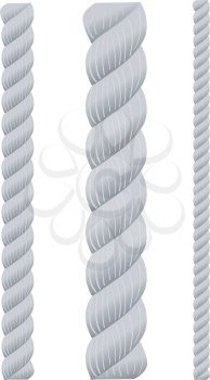 Royalty Free Clipart Image of Ropes