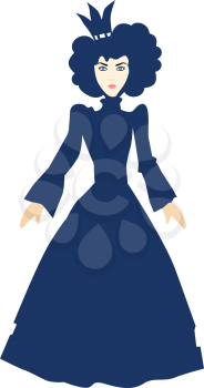 silhouette of princess