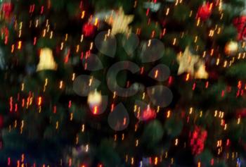 Royalty Free Photo of an Abstract Christmas Tree Background
