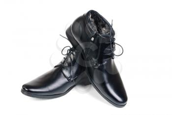 Royalty Free Photo of a Man's Dress Shoes