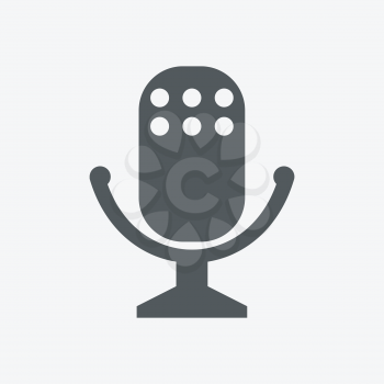 Microphone Vector icon isolated