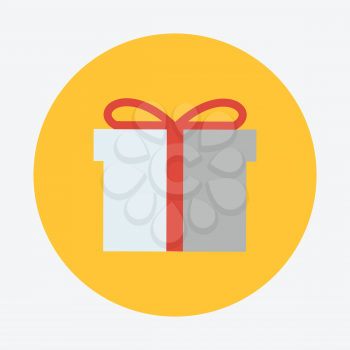 Gift box with a bow icon
