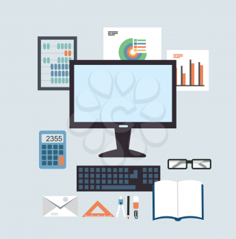 Desktop Accounting illustration