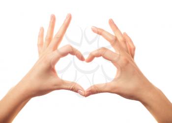 Two romantic hands