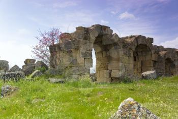 Royalty Free Photo of Ruins in Turkey