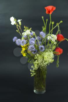 Royalty Free Photo of a Vase of Flowers