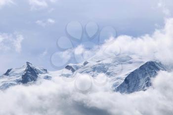 Mont Blanc, Chamonix, French Alps, France.