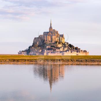 Mont-Saint-Michel in Normandy, France