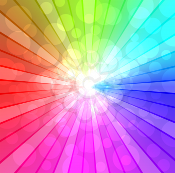 Colorful spectrum vector background. EPS10 file.