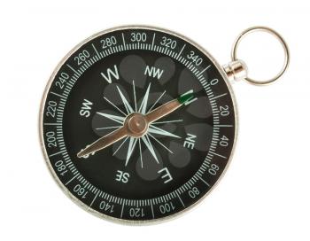 Royalty Free Photo of a Closeup of a Compass