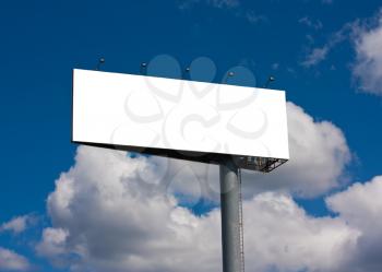 Royalty Free Photo of a Blank Billboard