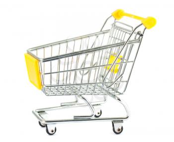 Royalty Free Photo of an empty Shopping Cart