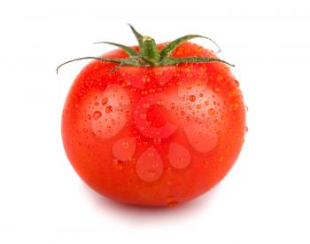 Royalty Free Photo of a Single Ripe Tomato