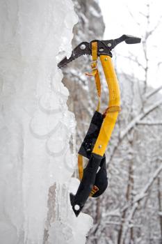 Royalty Free Photo of a Climbing Ice Axe