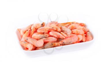 Royalty Free Photo of Frozen Shrimp