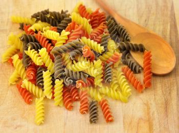 Royalty Free Photo of Colorful Pasta