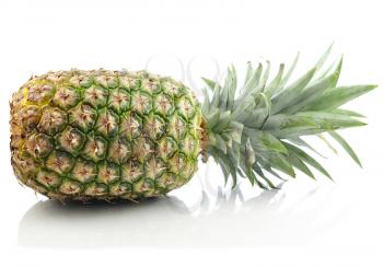 fresh pineapple , close up shot