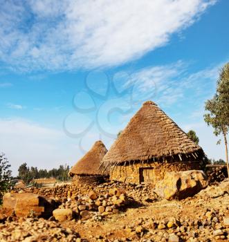Royalty Free Photo of African Huts