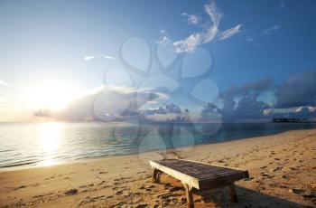 Royalty Free Photo of a Beach