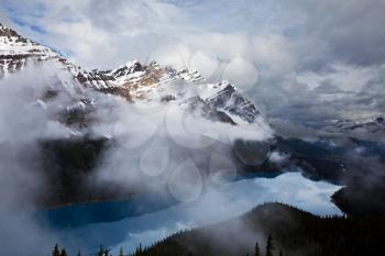 Royalty Free Photo of Canadian Mountains